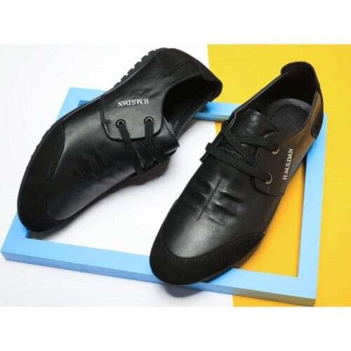 Casual Leather Shoes Mens Shoes Driving Shoes Peas Shoes Soft Surface New Mens Dress Shoes Designer Leather Shoes High Quality
