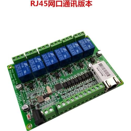 New Moubusrtu6-Way Communication Relay Output 8-Way Digital Input Tcpip Network Equipment RJ45