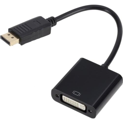 1080P DP To DVI Cable Adapter Display Port Converter Male To Female For Monitor Projector Displays