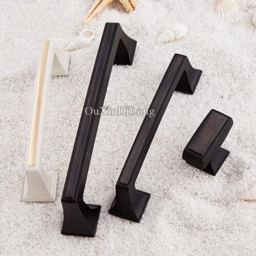 10PCS European Modern Style Kitchen Door Furniture Handles Cupboard Wardrobe Drawer Cabinet Pulls Knobs and Handles