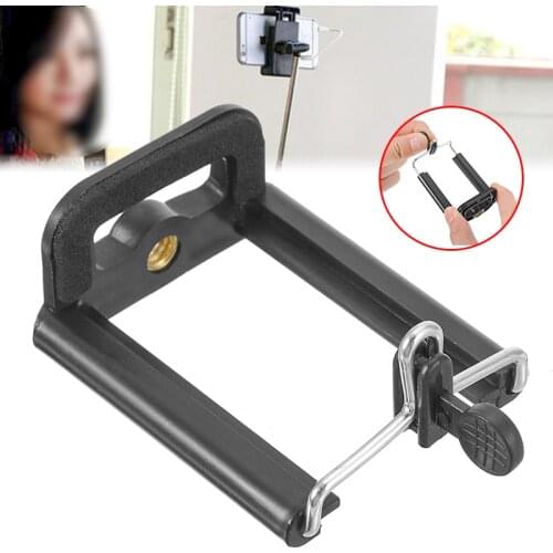 Tripod For Cell Phone Mobile Camera Stand Holder Clip Stander Monopod Tripe Adapter Clip For Phone