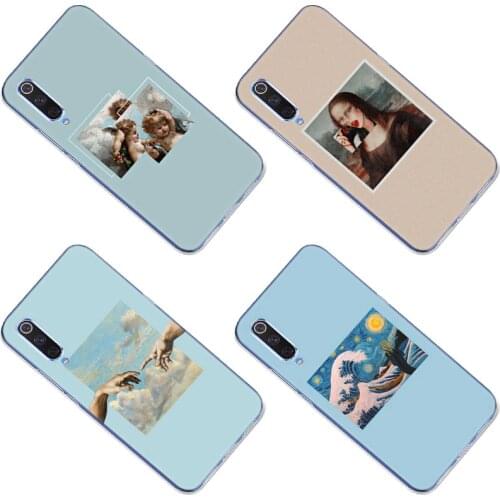 Hot Aesthetic Art Silicone Case for Xiaomi Mi POCO X3 NFC M3 F3 Note 10 S 10i 10T 11X Pro 11i 11 Ultra 11 Lite Soft Cover
