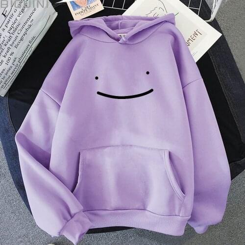 New Women Aesthetic Oversized Dream Smp Hoodie Harajuku Sweatshirts Men Unisex Wram Long Sleeve Kawaii Clothes Anime Moletom