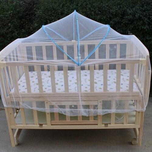 Universal Baby Kids Cradle Mosquito Net Crib Cot Mesh Canopy Infant Toddler Bed Playpens Tent 90x50cm