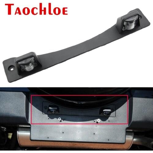 1Pc Number Plate Lights Holder For Jeep Wrangler JK 2007-2018 Without Bulb License Plate Lamp Housing 68048762AB
