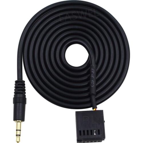 6000CD AUX Input Adapter Cable Cord 3.5mm Jack MP3 Phone+Removal Keys For Ford