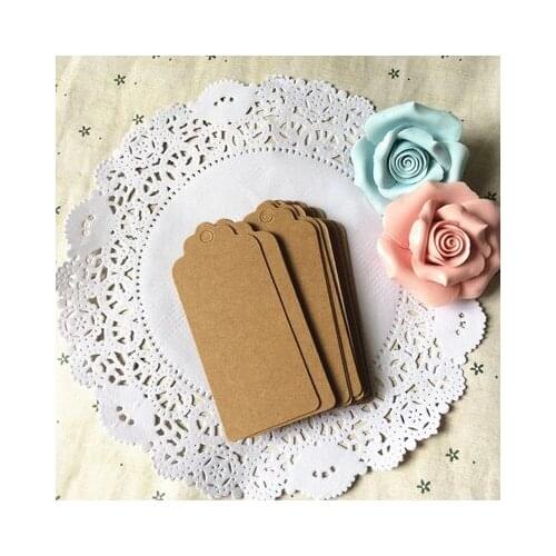 Free shipping 350 gsm handmade shape cutting blank kraft paper hang tag/garment swing tag/DIY tags/gift card/matt paper tags
