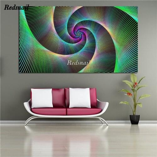 Large 5D DIY Diamond painting Abstract colored flowers puzzle Full Diamant embroidery mosaic rhinestone Art psychedelic EE994