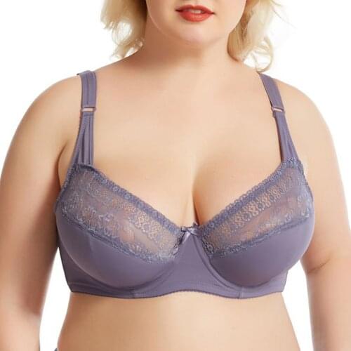 C D E F G Cup Plus Size Womens Bras Relaxed Sexy Lingerie Bralette Light Padded Brassiere Underwear BH Tops