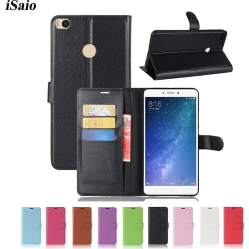 For Xiaomi Mi Max 2 Cover Flip Leather Wallet Case Xiomi Xiami Mi Max 2 Max2 6.44 inch Coque Funda Capa Stand Phone Case Bumper