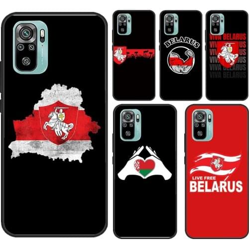 Belarus Flag For Xiaomi Redmi Note 9S 8T 7 Note 10 8 9 Pro Case For Redmi 9A 9C 8A K40 9T Soft Cover