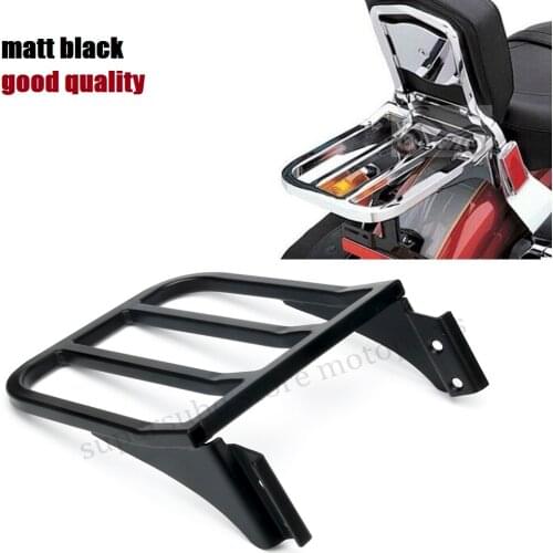 Motorcycle black Sissy Bar Backrest Luggage Rack for harley Sportster XL 04-17 Dyna 06-17 sissy bar backrest
