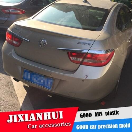 For Excelle GT Spoiler 2011-2013 Buick Verano DLYC Spoiler ABS plastic Material Car Rear Wing Color Rear Spoiler
