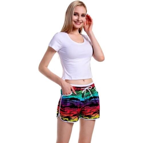 For Women Quick-Drying Beach Shorts Surf Boardshort Swim Beachwear Fifth pants