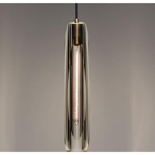 Europe Gold Crystal Vertical Pendant Light Lighting for Living Dining Room Kitchen Hallway Bedside Bedroom Home Decoration Lamps