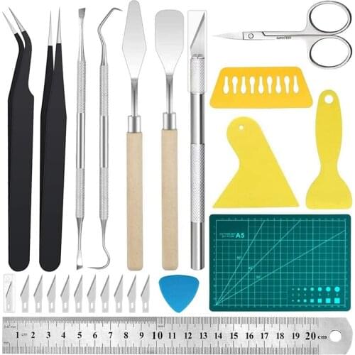 Weeding Tools for Vinyl Craft Weeding Tools Stainless Steel Craft Basic Set Tools Kits for Weeding Vinyl,Adhesive Vinyl