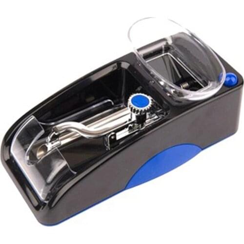 Cigarette Rolling Machine Electric Easy Automatic Cigarette Stuffing Wrapping Maker DIY EU Plug Smoking Tool Men Gift