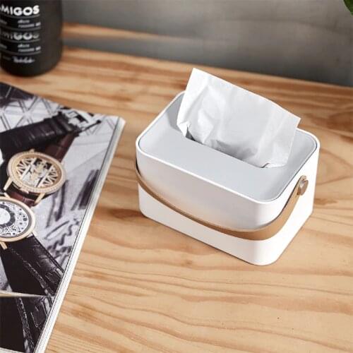 Multifuctional Tissue Box Car Toilet Pumping Box Nordic Simple Home Living Room Furnishing Desktop Storage Box Make Up Organizer