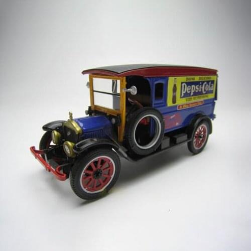 1:32 Simulation vintage Car model WHITE VAN Car Model Metal Die-Cast Toy Alloy Vehicle Collection Display