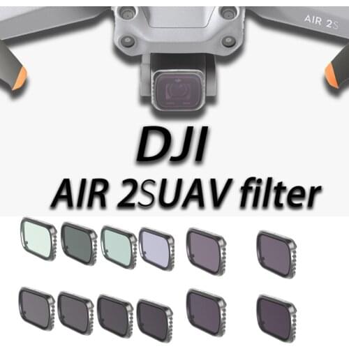Mavic Air 2S Lens Filter ND Filter Sets ND4/8/16/32 /CPL/UV Lens Filters Sets for DJI Air 2S Drone Accessories