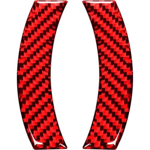 Carbon Fiber Console Navigation Frame Stickers Cover Trim Decal for Mini Cooper F54 F55 F56 F60 Accessories