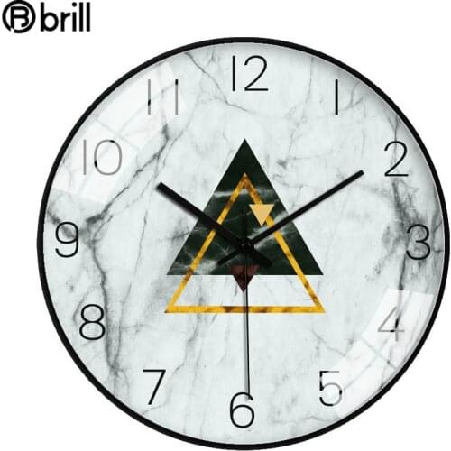 European-Style Wall Clocks Home Deocr Creative Gold Wall Clock Living Room Kitchen Wall Watches Home Decor Horloge Murale Gift