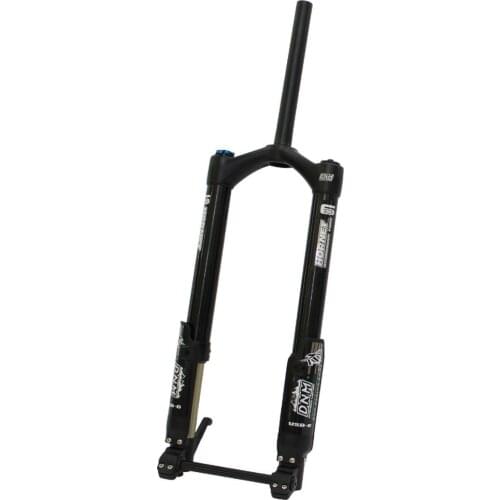 Latest DNM Fat Bike Fork USD-6-Fat Air Suspension Bicycle Front Fork for snow fat e-bike Travel : 100-120mm DH Bike front fork