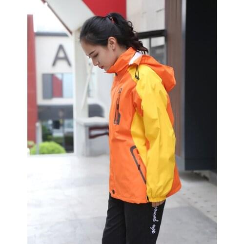 NEW charge dress womens velvet thickened outdoor hiking suit mens autumn and winter warm waterproof wind-proof loose clothes