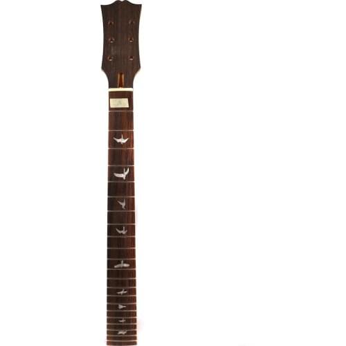 New Guitar Neck 22 fret 24.75inch rosewood Fretboard Bird Inlay Bolt on Maple neck Unfinished #L10
