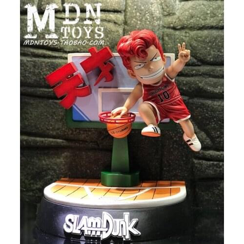 Hot Cute Hanamichi Sakuragi Genius Comic Anime Slam Dunk Shohoku Power Forward 10 # Inoue Takehiko 22CM Action Figure Toys