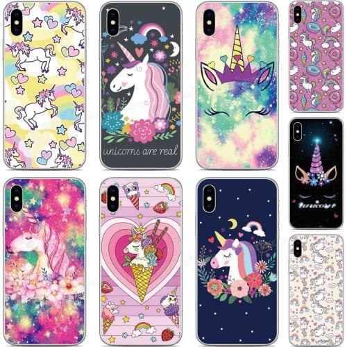 Rainbow Unicorn tpu Cover For LG Q70 K61 K51s K50s K40s Q60 K50 K40 K30 K20 2019 Stylo 5 4 G7 G8 G8X G8S V50 V60 V50s ThinQ Case