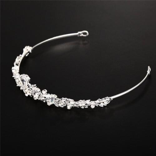 Crystal Vintage Royal Queen Headdress And Crown Men And Women Pageant Prom Crown Hair Accessories Wedding Rhinestone Accessori