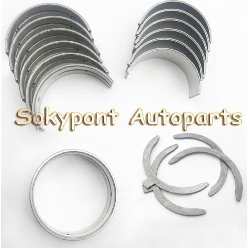 STD/0.25/0.5 For Kubota D902 main crankshaft bearing & con connecting rod bearing& thrust washer 1set