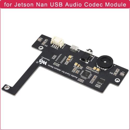 USB Audio Codec Module for Jetson Nano Driver-Free Plug And Play Multi Systems Compatible USB Sound Card for Jetson Nano B01/2GB