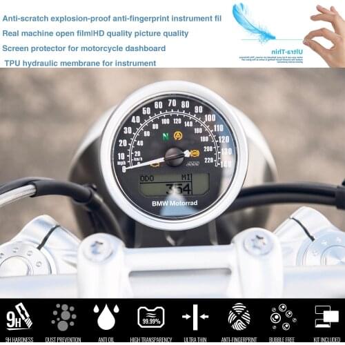 Motorcycle Cluster Scratch Protection Film Speedometer Screen Sticker for BMW R NINET Scrambler R NineT Pure R-NINE T Urban