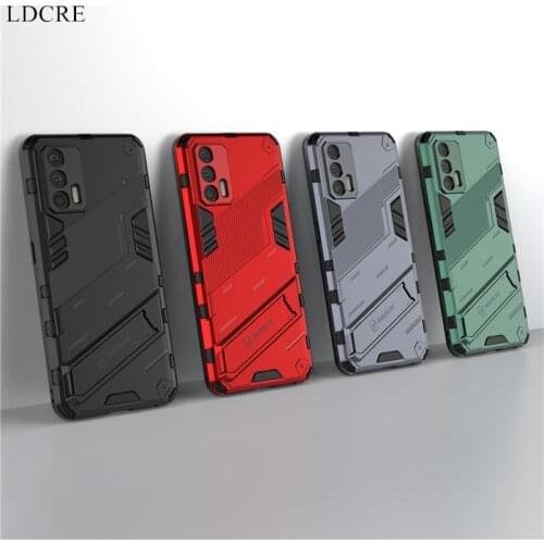 For OPPO Realme GT Case Protective For Realme GT 5G Cover Armor Silicone Back Invisible Phone Holder Cover Realme GT Neo Flash