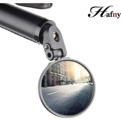 Handlebar End Bike Mirror Steel Lens Cycling Mirror Back Review Mirror For Bicycle Mountain Road Bike Mirror Bicycle Accessories