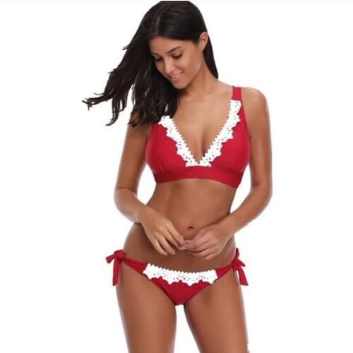 Meihuida Bikinis 2019 Mujer Swimwear Women Push-up Padded Bra Bandage Bikini Swimsuit Swimwear Bathing Suit Plus Size Swimwear