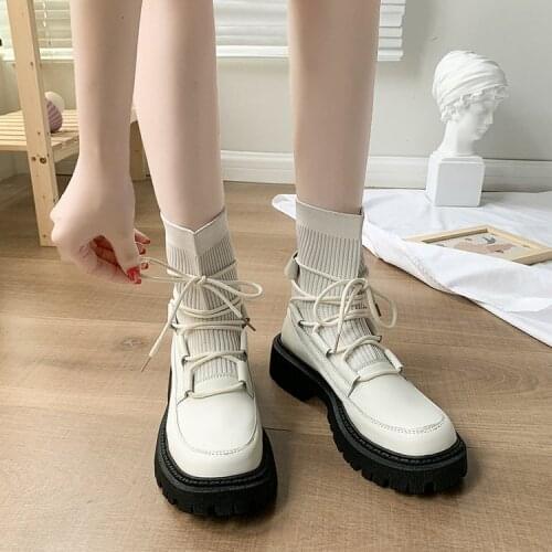 Winter Fashion Women Soft Leather Jason.Martins Boots Zippers White Chelsea Boots Cross Tie Up Short Boots Shoes