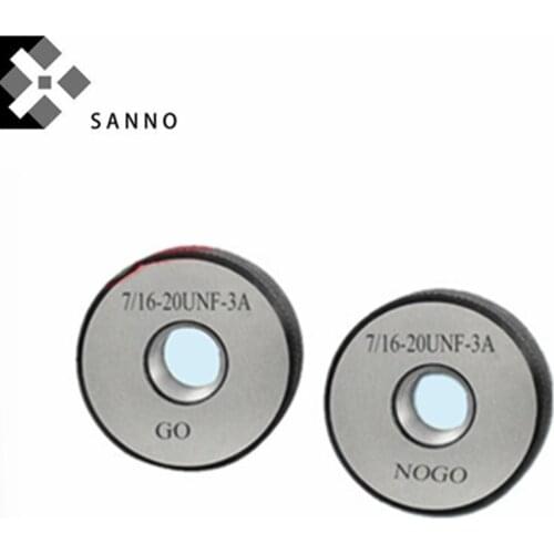 3/8-16UNC 3/8-24UNF 11/4-20UN 11/4-18UNEF 2A 3A American system O gage thread ring gauge screw thread go-no go ring O gauge