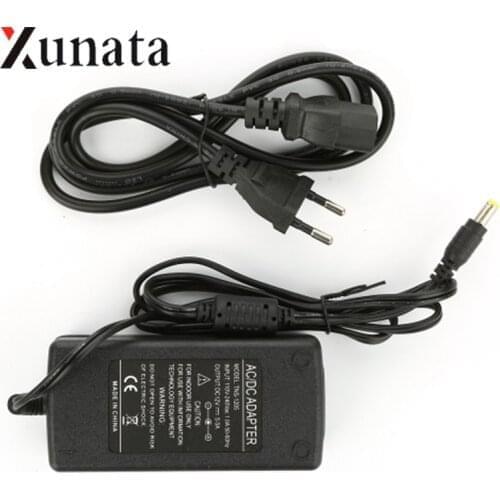 DC 12V 5A EU Plug Driver Power Supply Adapter Transformer AC220-240V to DC 12V 5A Plug for LED Strip Light