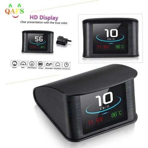 Automobile On-board Computer P10 Car HUD Head Up Display Smart Digital OBDII/EUOBD OBDII Diagnostic Tool 73*68*46cm