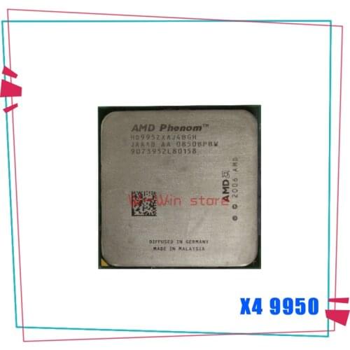 AMD Phenom X4 9950 2.6 GHz Quad-Core CPU Processor HD995ZXAJ4BGH Socket AM2