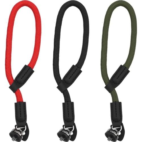 Gosear Adjustable Nylon Hand Wrist Grip Strap Wristband with Adapter 1/4in Screw for GoPro Hero 9 Action Camera Accessories