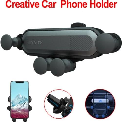 Gravity Car phone Holder For iPhone X Xs Max Samsung S9 Car Air Vent Mount Car Holder For Xiaomi Redmi Huawei Mobile Phone Stand
