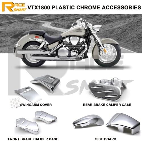 Motorcycle Chrome Cover Decor Trim Case Accessories For HONDA VTX 1800 2002-2007 VTX1800 VTX-1800 2003 2004 2005 2006 Decoration