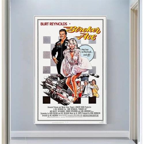 CP1035 Stroker Ace Classic Hot Movie Print Silk Fabric Poster Indoor Wall Art Decor Gift