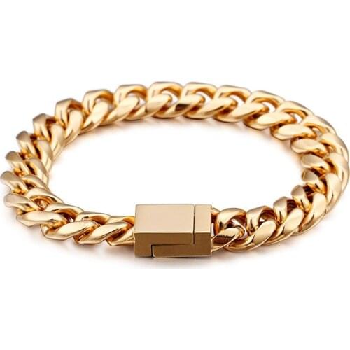 Simple stainless steel bracelet mens trend titanium steel bracelet