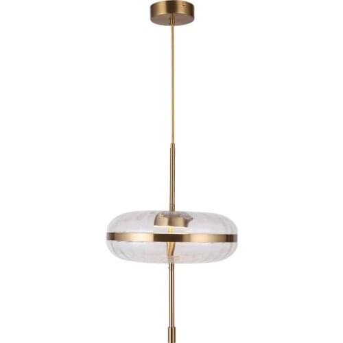 Water Ripple Glass Pendant Lights Modern Simplicity Loft Restaurant Bar LED Droplights Nordic Indoor Decorative Lighting Fixture