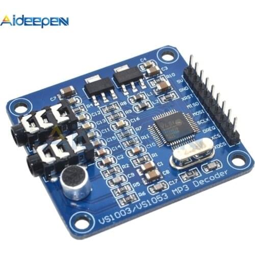 VS1003 VS1003B MP3 Module Decoding Containing Microphones Microcontroller Development Board Accessories